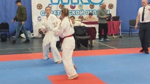 Каратэ WKC, девушки 14-15 лет, Злата Бугрова