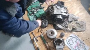 Мотоцикл Тула. разборка, дефектовка!