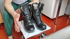 Бутекс берцы зимние "Омон 907" после одной зимы