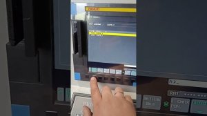 FANUC Series 0i-FM Plus работа программы через карту памяти.
