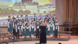 «Сухарики», музыка Я. Дубравина, слова В.Суслова Младший хор ДМШ N11 г. Санкт-Петербург