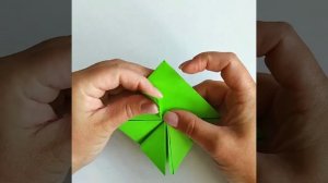 Как сделать прыгающую лягушку из бумаги в технике оригами