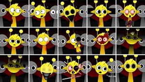 Все Новые Версии с Заменой - От Замены 1 До Замены 15 В Incredibox Sprunki