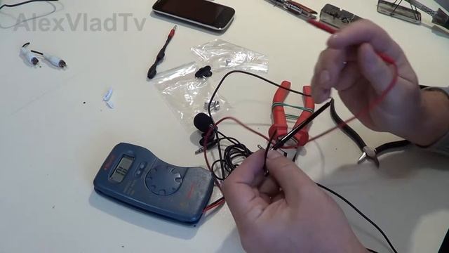 Петличный микрофон своими руками. lavalier microphone. Handmade смотреть онлайн