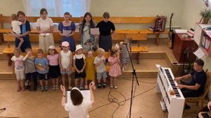 Малые мы дети, Господу поём- детская христианская песня