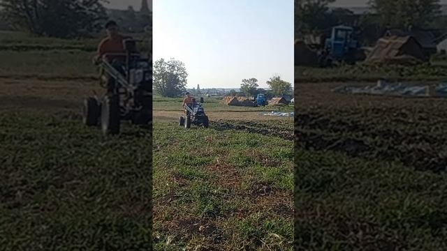 Мотоблок Скаут с картофелекопалкой. смотреть онлайн