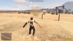 GTA5 Человек бензопила против Сайтами | Chainsaw man vs Saitama #gta5