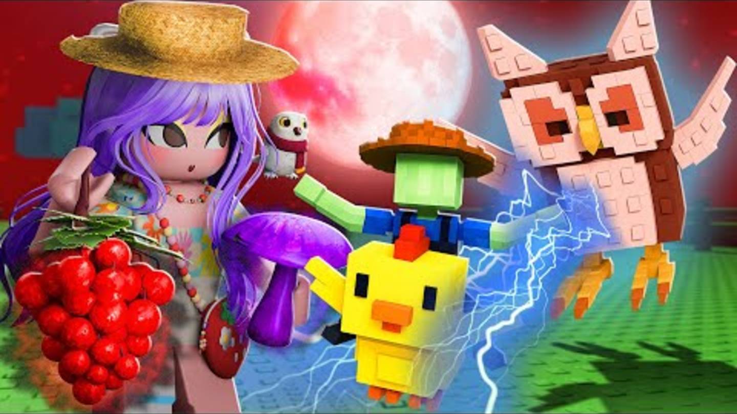 КРОВАВАЯ ЛУНА В САДУ! Roblox Grow a Garden