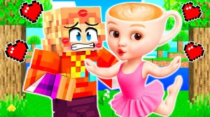 МЕНЯ ПОЦЕЛОВАЛА БАЛЕРИНА КАПУЧИНА В МАЙНКРАФТ