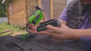 Аккумуляторный гравер Greenworks G24RT