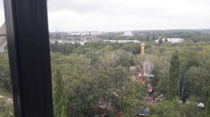 г. Стерлитамак, Башкортостан, Россия. Колесо обозрения. ПКиО им. Юрия Гагарина. Июль 2024 г.
