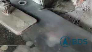 Шлифовка торца гранита инструментом TORR на бочкарке | «