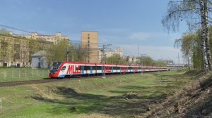 Электропоезд ЭГ2Тв-024 "Иволга", перегон Подмосковная - Тушино
