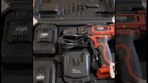 Дрель-шуруповерт Elitech ДА-2СЛ 20В 2х2Ач