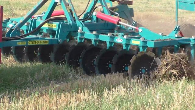 Агрегат дисковый прицепной АГП-5,4 СТЕП смотреть онлайн