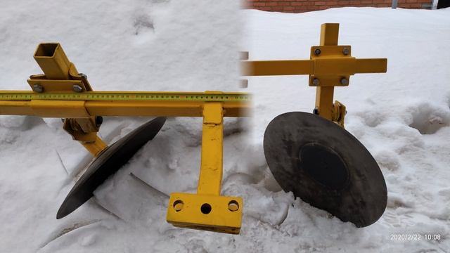 Дисковый окучник времён СССР смотреть онлайн