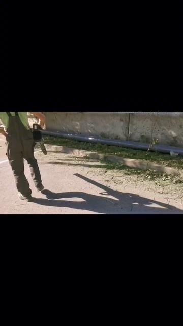 Убрать участок быстро и эффективно с помощью воздуход смотреть онлайн