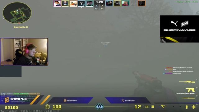 S1MPLE В ЖЕСТКОМ ТИЛЬТЕ С ПРЕМА НА FACEIT!! СИМПЛ НЕ ДОВОЛЕН 3К ИГРОКАМИ НА ФЕЙСИТЕ!!