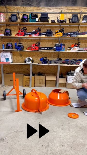 Продолжение 2 часть по сборке бетономешалки #shorts смотреть онлайн