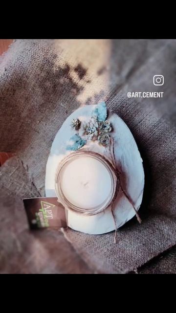 Ідеї сучасного декору, декор з цементу #homedecor#декор#handma смотреть онлайн