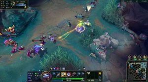 Красивый Файт в игре League Of Legends