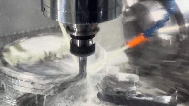 Фрезерная обработка спец. Шестерни на чпу станке. #фре?