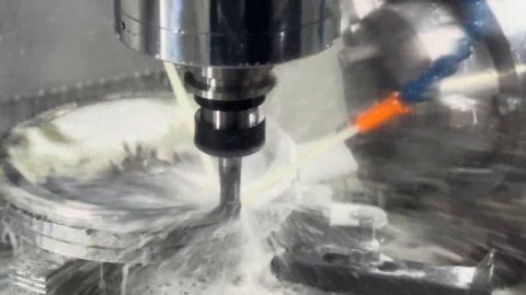 Фрезерная обработка спец. Шестерни на чпу станке. #фре?