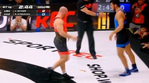 НОВАЯ СХВАТКА: 97 КГ: КАЙЛ СНАЙДЕР – РИЗАБЕК АЙТМУХАН. К