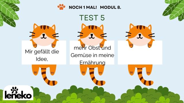 83 LENEKO тренажер немецкого "Noch 1 Mal": Modul 8-3 . Проверь себя! смотреть онлайн