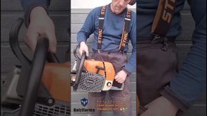 Holzfforma G888 – первый запуск мощной бензопилы 8.7 л.с. шина ?
