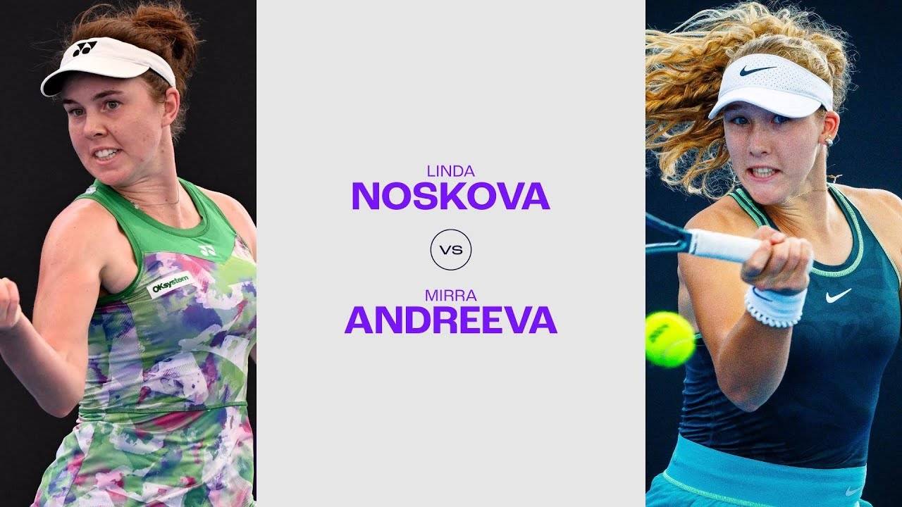 11.05.2025. Линда Носкова - Мирра Андреева. WTA 1000 Rome. Linda Nosková - Mirra Andreeva