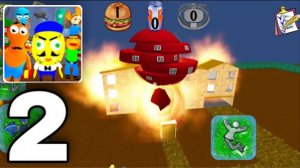 Sponge Neighbor Escape 3D New Update Gameplay Level 11 To 20
