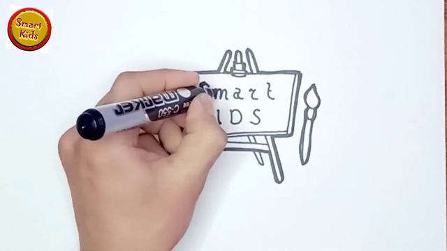 Drawing a board for children Bolalar uchun doska rasm chizish Рисование доски для смотреть онлайн