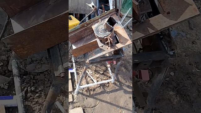 Дробилка для веток своими руками из гомна и палок!