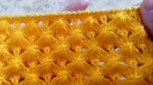 Красивый узор спицами для свитера, кардигана