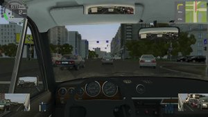 Обзор "шестерки", часть 4 - перевозка пассажира. City Car Driving