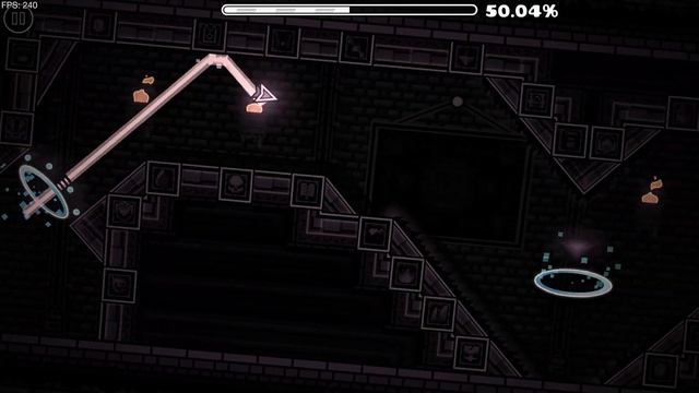 Geometry Dash уровень Lost Castle.