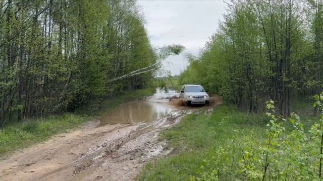 Форестер по луже
