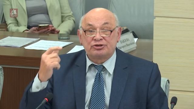 Мосгордума. Доклад профессора, доктора технических наук Сподобаева Ю.М.