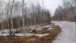 Глинтвейн гонка на лыжах