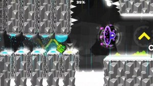 пытаюсь пройти fingerdash