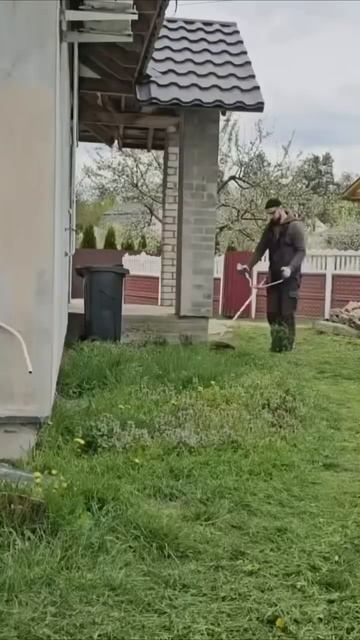 Триммер с экономией топлива и меньшим выхлопом REDVERG RD-G смотреть онлайн