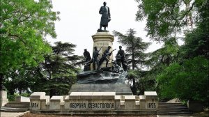 Прогулки по Севастополю. Исторический бульвар и 4 бастион. часть2-я
