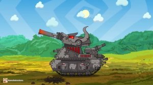 HomeAnimations – Мультики про танки  Новое зло ( Левиафан vs Ратте ) - Мультики про танки