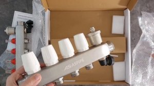 Коллекторная группа Aspipe с расходомерами и воздухотво?