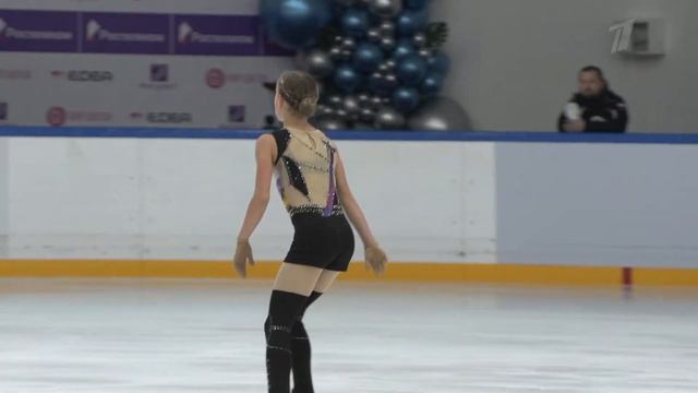 Девушки. Короткая программа. Москва. Гран-при России п? смотреть онлайн