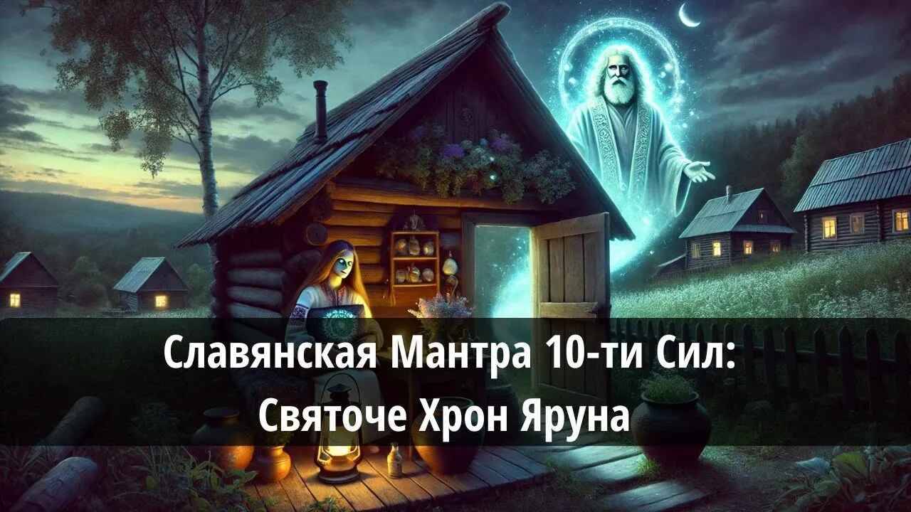Славянская Мантра 10-ти Сил: Святоче Хрон Яруна Традо Истра Ярга Ладодея Варра Заррот Рага