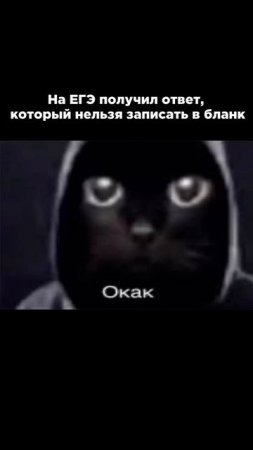 POV: ТЫ НА ЕГЭ 2025