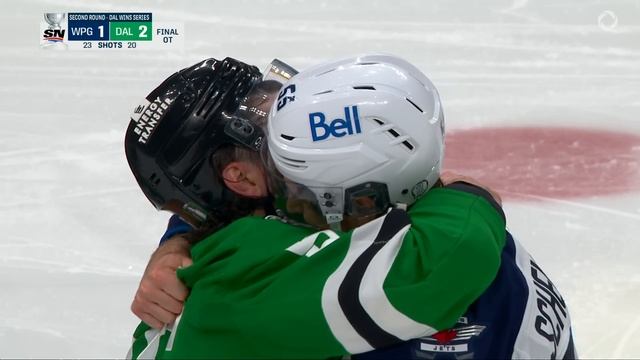 Stars Show Love To Jets' Mark Scheifele As Teams Shake After Six-Game Series