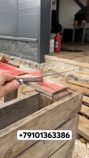 Самый прочный, острый филейный нож. #ножиручнойработы смотреть онлайн